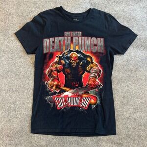 Five Finger Death Punch Got Your Six Tour T-Shirt Adult Small